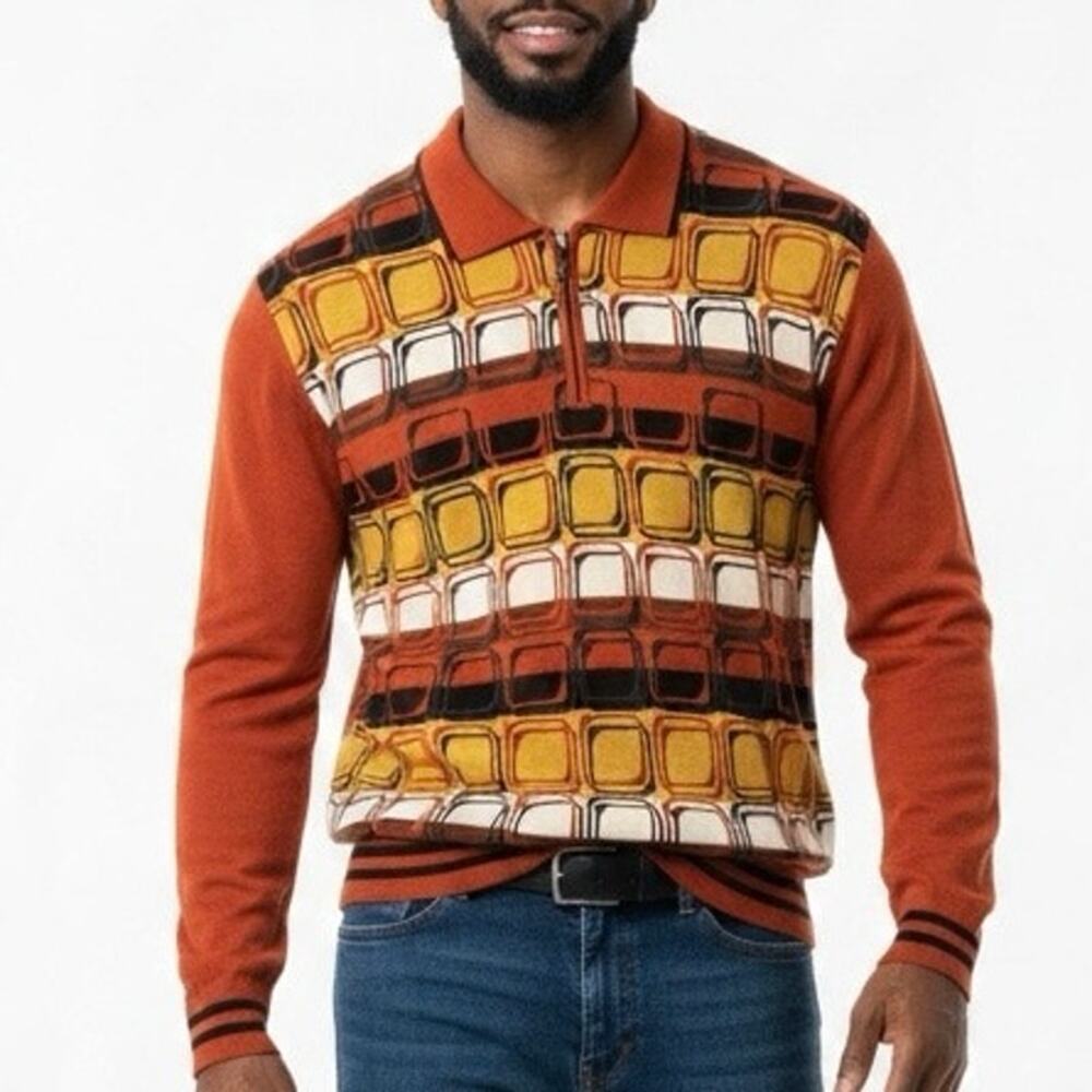 Cigar Couture Sweater size Men’s XL Geometric print